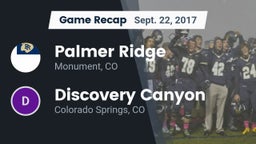 Recap: Palmer Ridge  vs. Discovery Canyon  2017