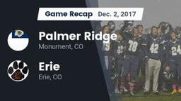 Recap: Palmer Ridge  vs. Erie  2017