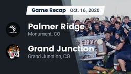 Recap: Palmer Ridge  vs. Grand Junction  2020