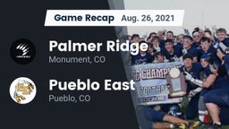 Recap: Palmer Ridge  vs. Pueblo East  2021