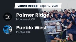 Recap: Palmer Ridge  vs. Pueblo West  2021