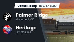 Recap: Palmer Ridge  vs. Heritage  2023