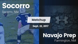 Matchup: Socorro  vs. Navajo Prep  2017