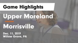 Upper Moreland  vs Morrisville  Game Highlights - Dec. 11, 2019