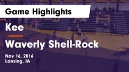 Kee  vs Waverly Shell-Rock  Game Highlights - Nov 16, 2016