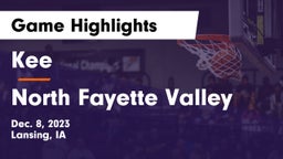Kee  vs North Fayette Valley Game Highlights - Dec. 8, 2023