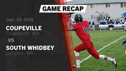 Recap: Coupeville  vs. South Whidbey  2016