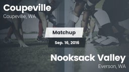Matchup: Coupeville High vs. Nooksack Valley  2016