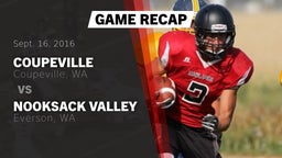 Recap: Coupeville  vs. Nooksack Valley  2016