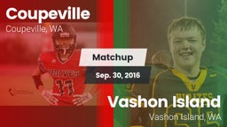 Matchup: Coupeville High vs. Vashon Island  2016