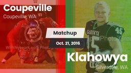 Matchup: Coupeville High vs. Klahowya  2016