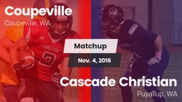 Matchup: Coupeville High vs. Cascade Christian  2016