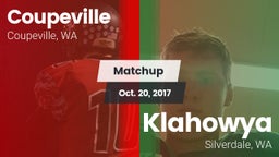 Matchup: Coupeville High vs. Klahowya  2017