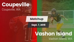Matchup: Coupeville High vs. Vashon Island  2018