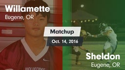 Matchup: Willamette High vs. Sheldon  2016