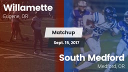 Matchup: Willamette High vs. South Medford  2017