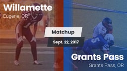 Matchup: Willamette High vs. Grants Pass  2017
