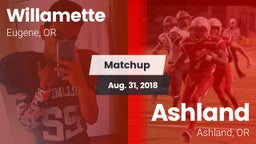 Matchup: Willamette High vs. Ashland  2018