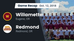 Recap: Willamette  vs. Redmond  2018