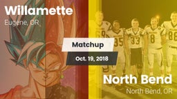Matchup: Willamette High vs. North Bend  2018