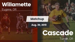 Matchup: Willamette High vs. Cascade  2019
