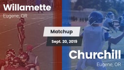 Matchup: Willamette High vs. Churchill  2019