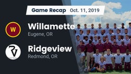 Recap: Willamette  vs. Ridgeview  2019