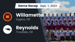 Recap: Willamette  vs. Reynolds  2023