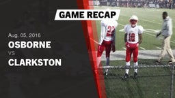 Recap: Osborne  vs. Clarkston  2016