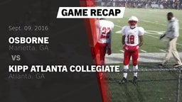 Recap: Osborne  vs. KIPP Atlanta Collegiate 2016