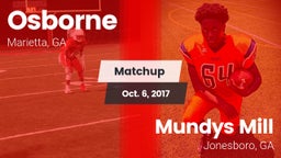Matchup: Osborne  vs. Mundys Mill  2017