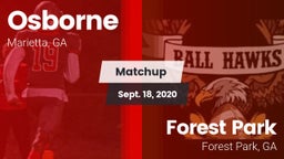 Matchup: Osborne  vs. Forest Park  2020