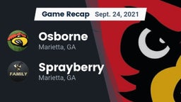 Recap: Osborne  vs. Sprayberry  2021