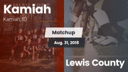 Matchup: Kamiah vs. Lewis County 2018