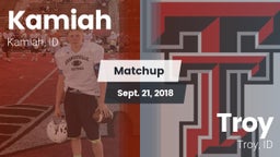 Matchup: Kamiah vs. Troy  2018