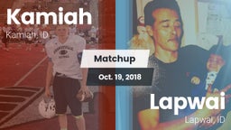 Matchup: Kamiah vs. Lapwai  2018