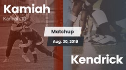 Matchup: Kamiah vs. Kendrick 2019