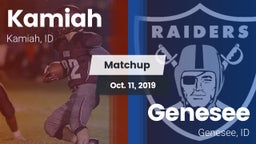 Matchup: Kamiah vs. Genesee  2019