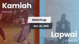 Matchup: Kamiah vs. Lapwai  2019