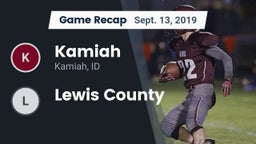 Recap: Kamiah  vs. Lewis County 2019