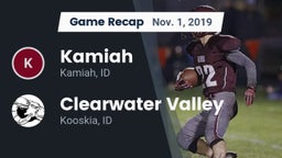 Recap: Kamiah  vs. Clearwater Valley  2019
