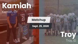 Matchup: Kamiah vs. Troy  2020
