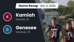 Recap: Kamiah  vs. Genesee  2020
