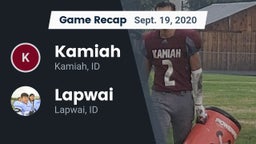 Recap: Kamiah  vs. Lapwai  2020