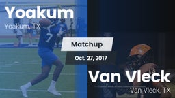 Matchup: Yoakum  vs. Van Vleck  2017