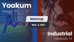 Matchup: Yoakum  vs. Industrial  2017