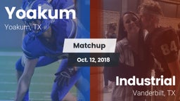 Matchup: Yoakum  vs. Industrial  2018
