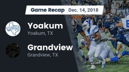 Recap: Yoakum  vs. Grandview  2018