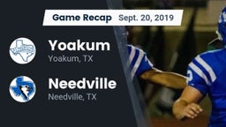 Recap: Yoakum  vs. Needville  2019