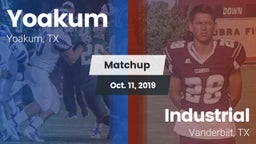Matchup: Yoakum  vs. Industrial  2019